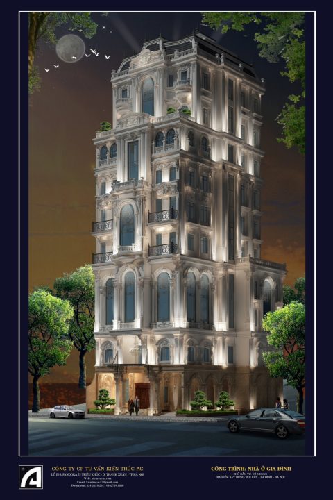 Dự án: NHÀ Ở GIA ĐÌNH – CÔ NHUNG (BA ĐÌNH – HÀ NỘI)