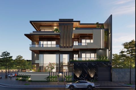 Dự án: BIỆT THỰ GIA ĐÌNH - ANH THẮNG CHỊ NGUYỆT (TP THÁI NGUYÊN) 2 26 1